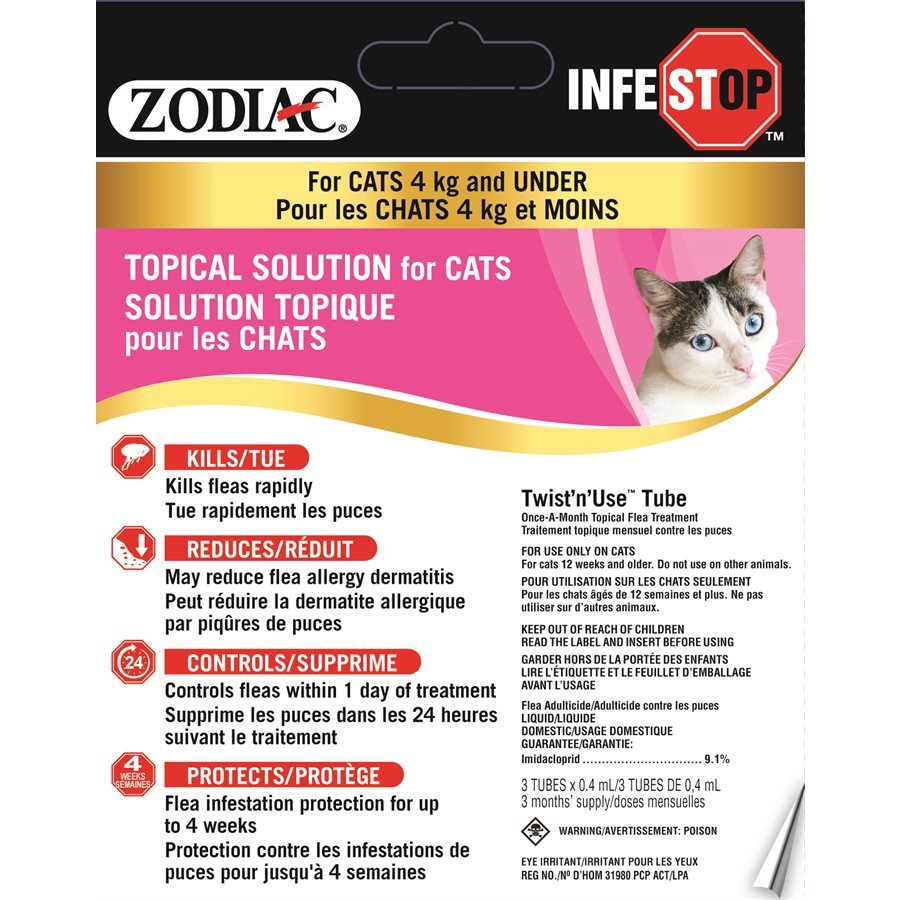 Zodiac Infestop Cat