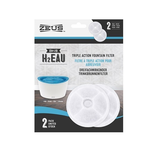 Zeus H2eau Triple Action Fountain Filter