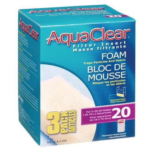 Aqua Clear 20 Foam Insert