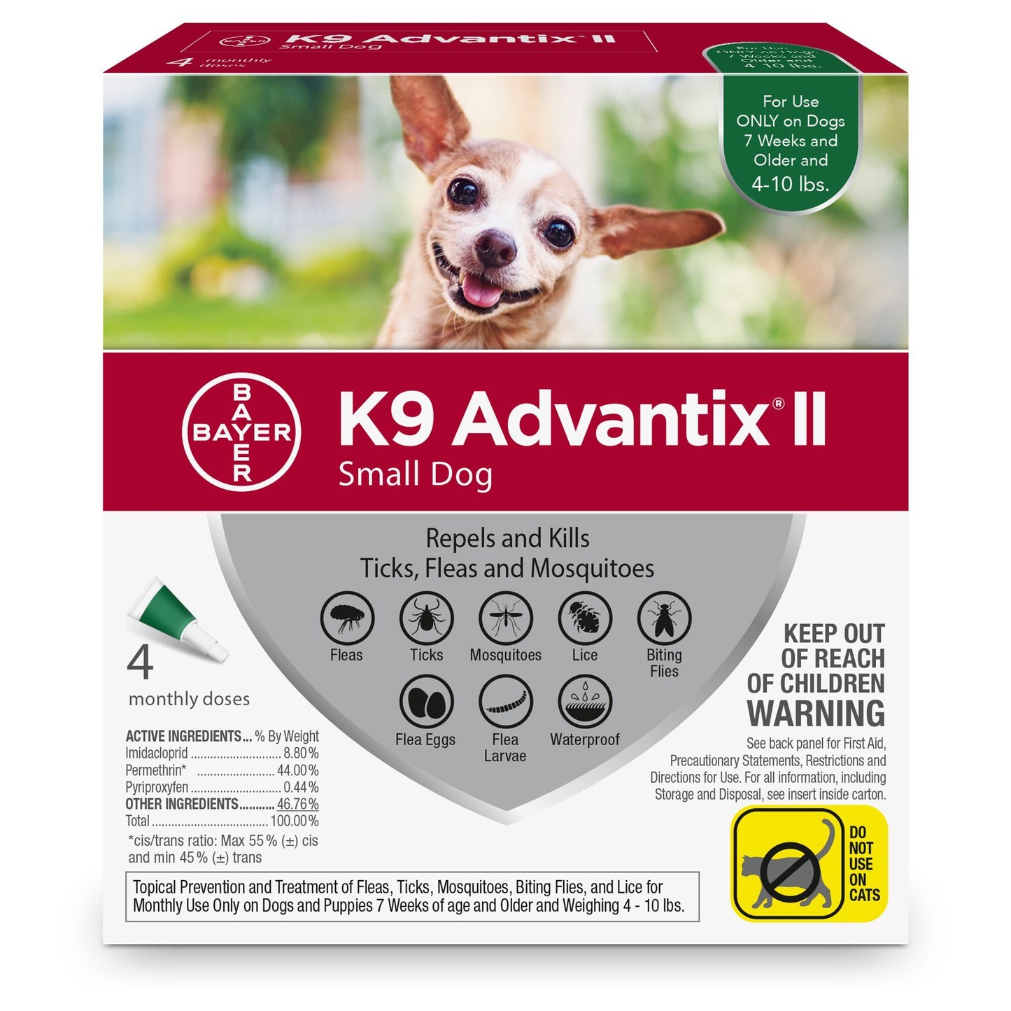 Advantix II For Dogs Green