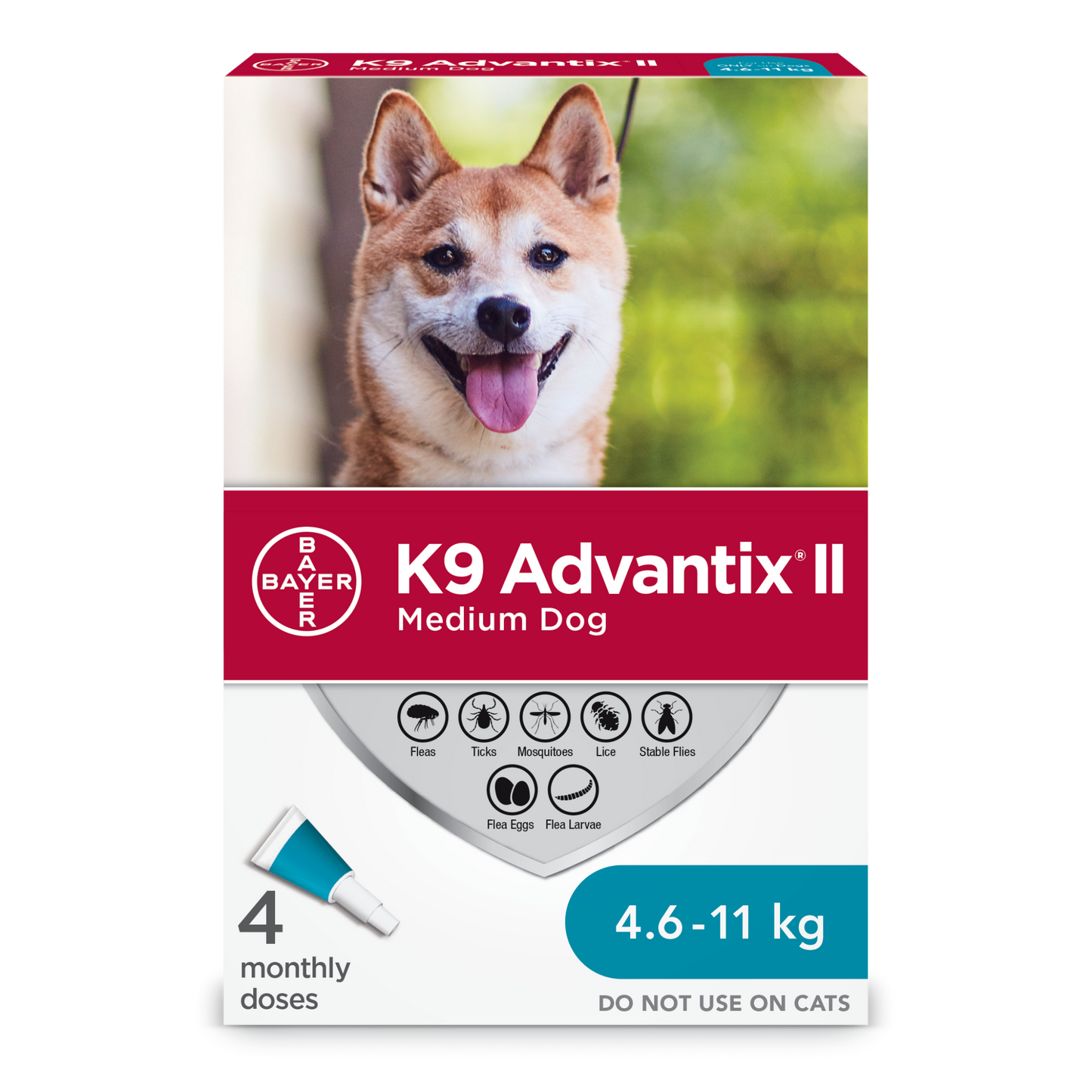 Advantix II For Dogs Teal