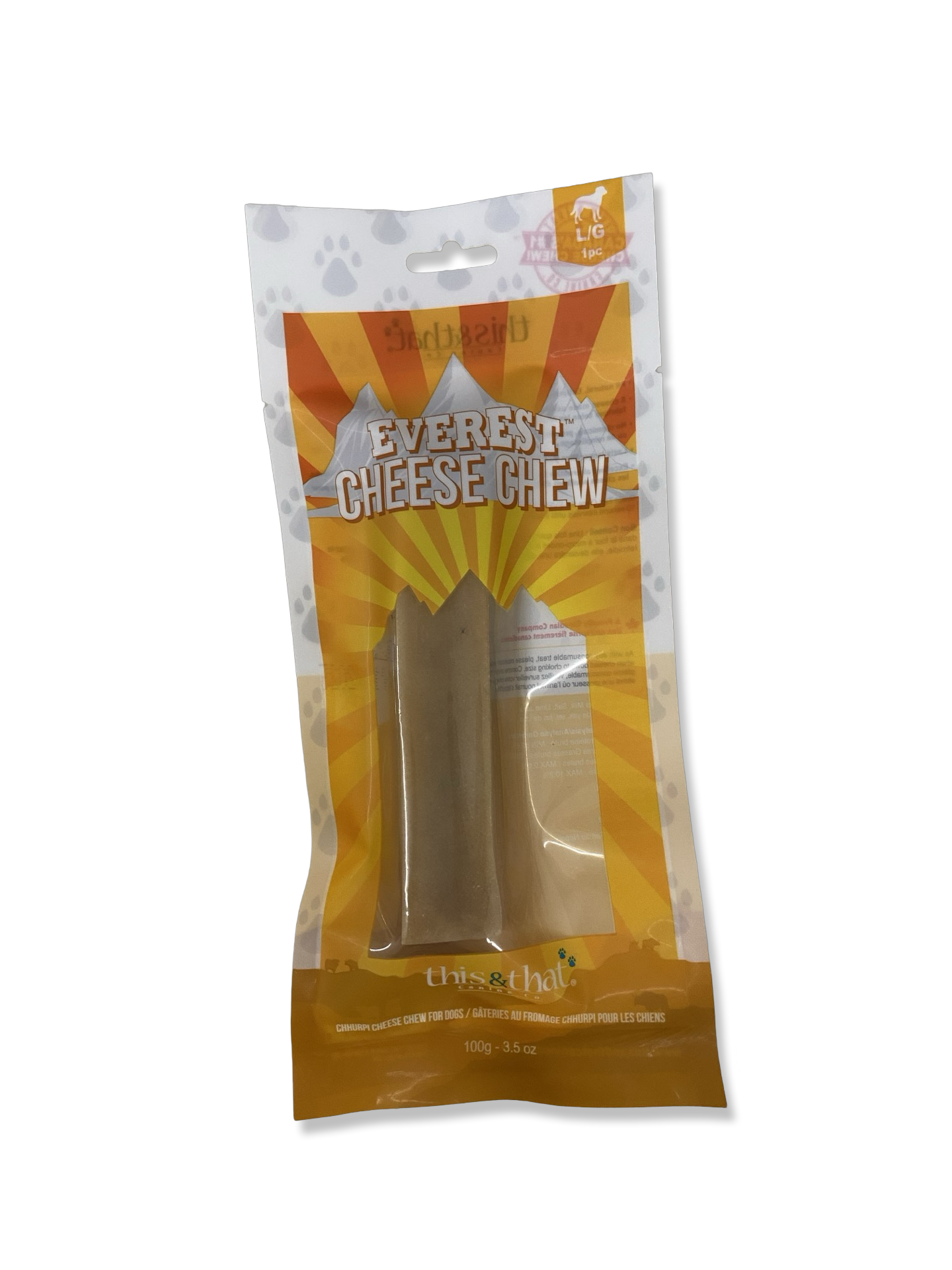 T&T Everest Cheese Chew Large 100G