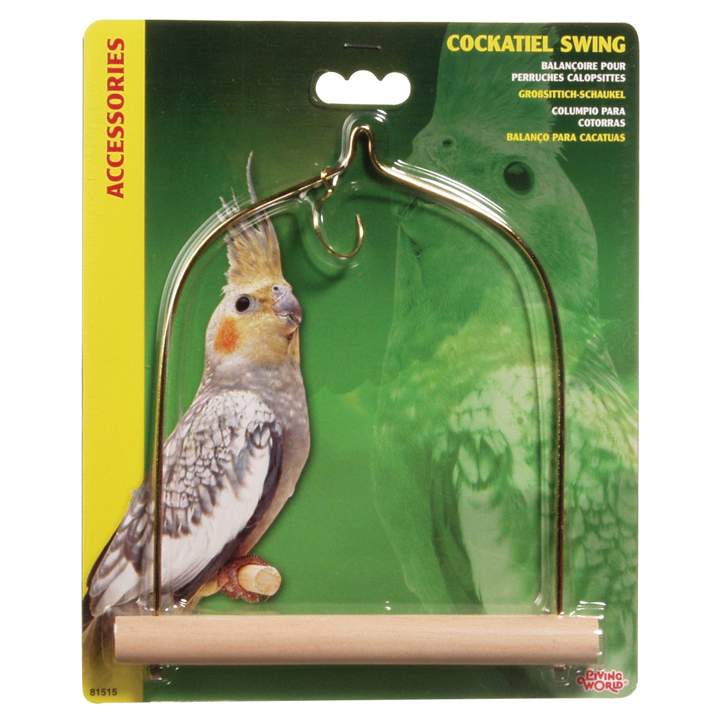 L.W. Cockatiel Swing