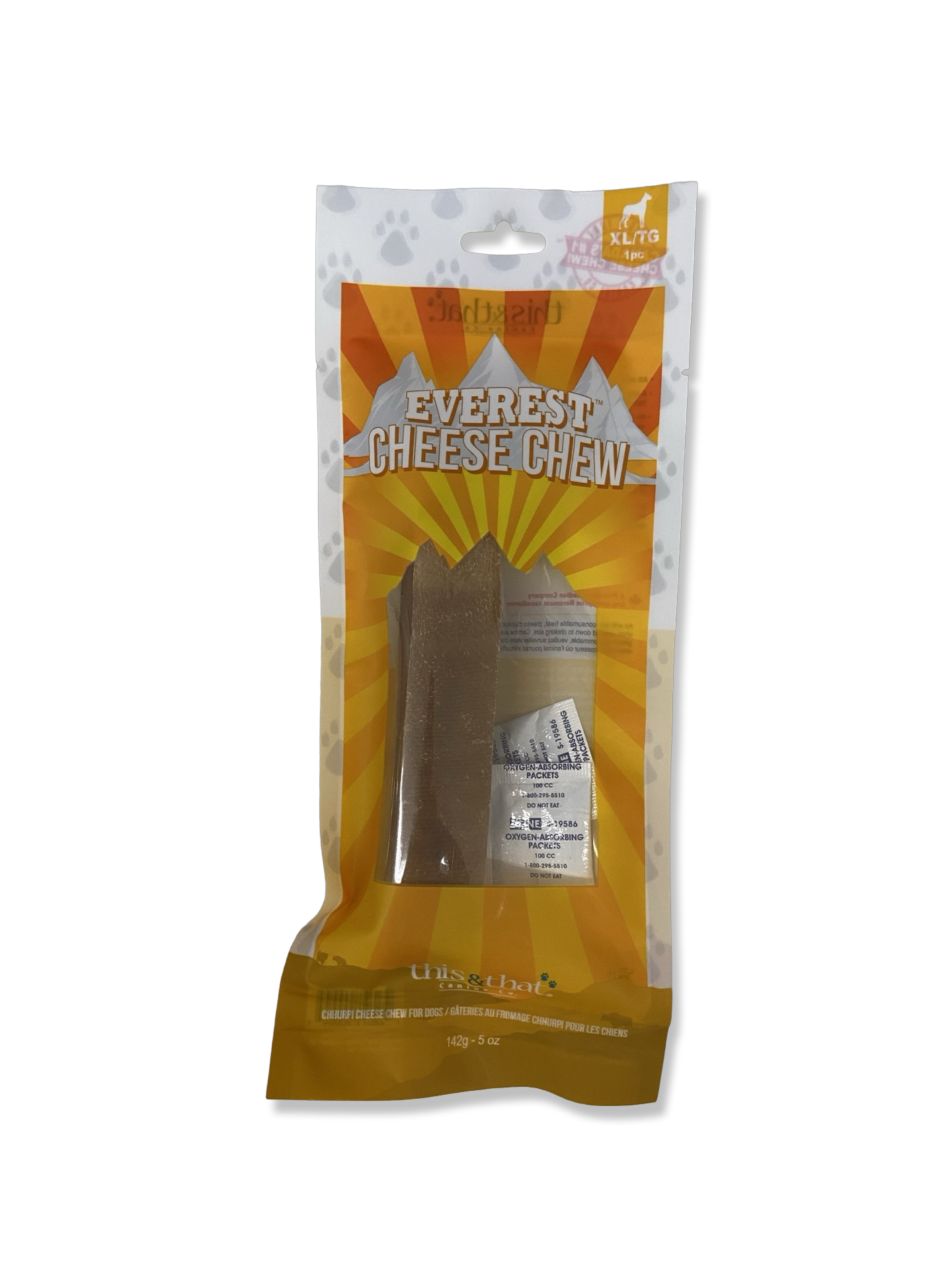 T&T Everest Cheese Chew X-Large 142G